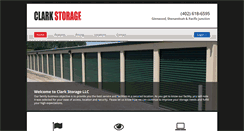 Desktop Screenshot of clarkstoragellc.com